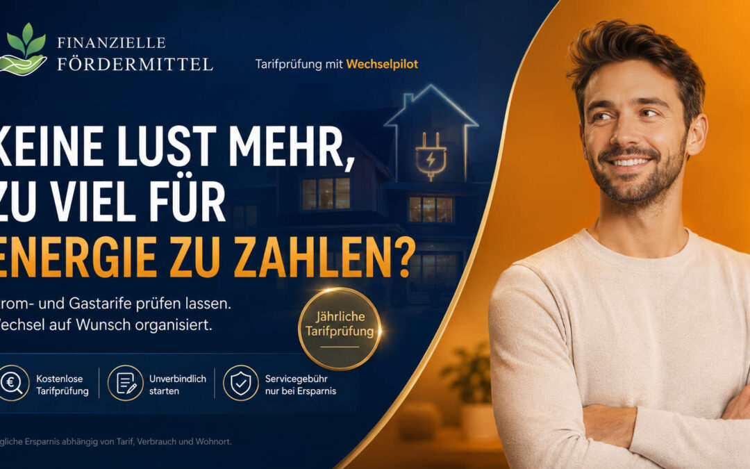 Wechselpilot prüft passende Strom- und Gastarife, organisiert auf Wunsch den Anbieterwechsel und kontrolliert vor Vertragsende erneut verfügbare Angebote.