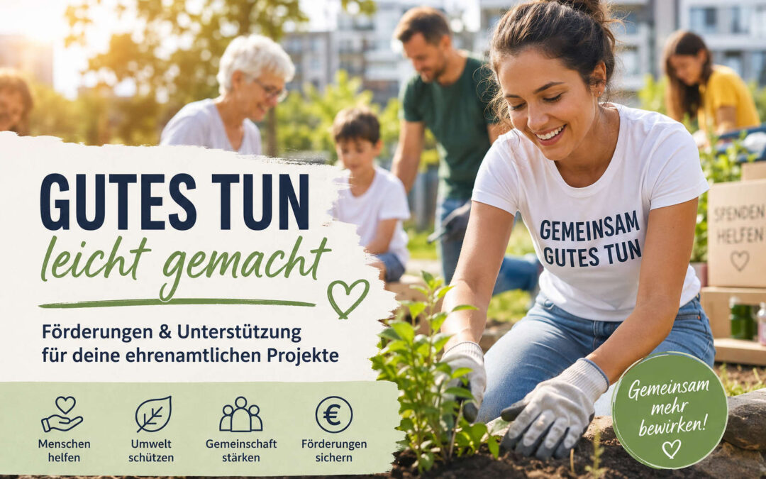 Menschen engagieren sich gemeinsam für ein soziales und ökologisches Projekt ohne eigenen Verein