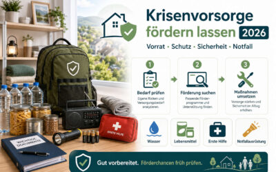 Krisenvorsorge fördern lassen 2026