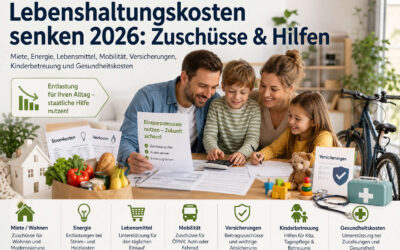 Lebenshaltungskosten senken 2026: Zuschüsse & Hilfen