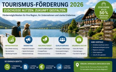Tourismus-Förderung 2026 – Zuschüsse nutzen