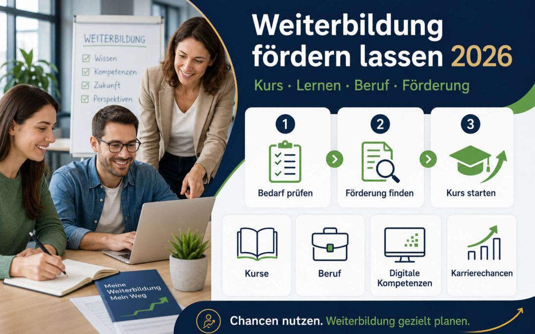 Weiterbildung fördern lassen 2026